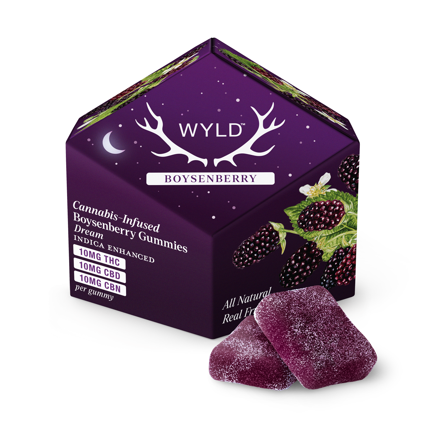 Blackberry Gummies — indica cannabis edibles from Karing Kind, Los Angeles