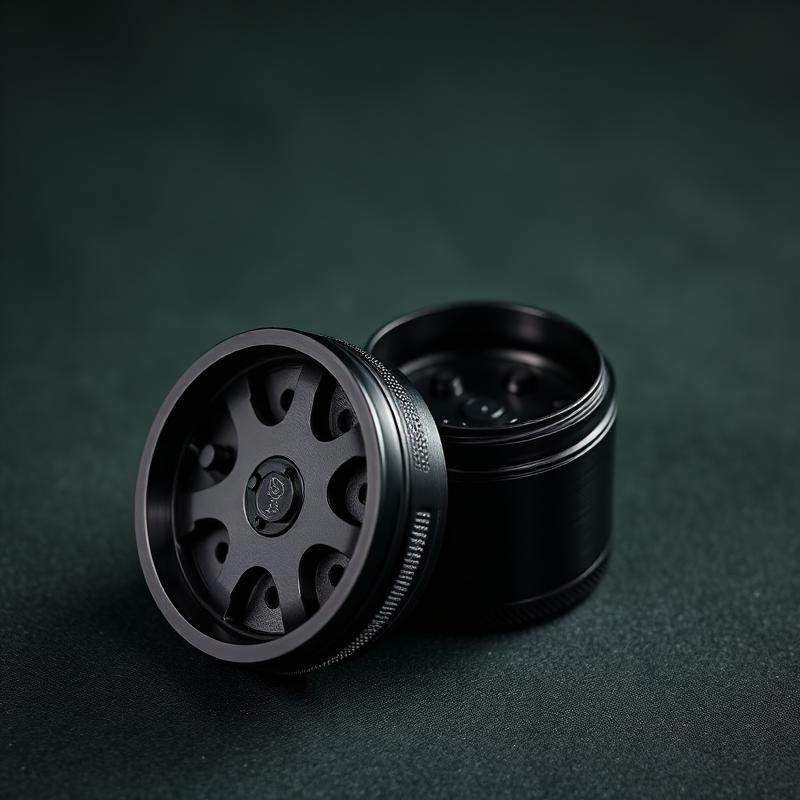 2-Part Pocket Grinder — hybrid grinders & ashtrays from Karing Kind, Los Angeles